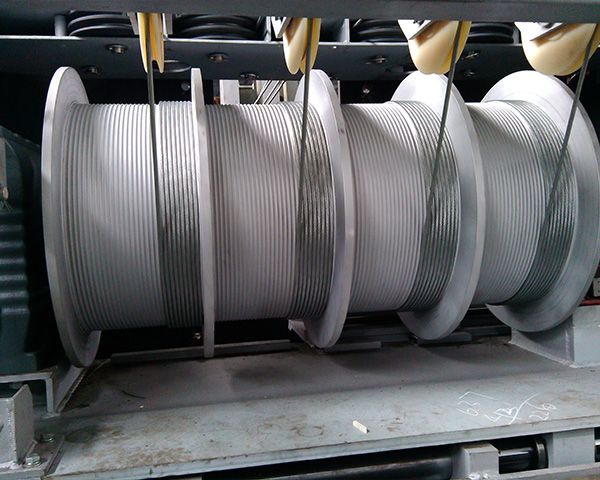 220m Rope Winding Electric Cable Pulling Winch with Grooves