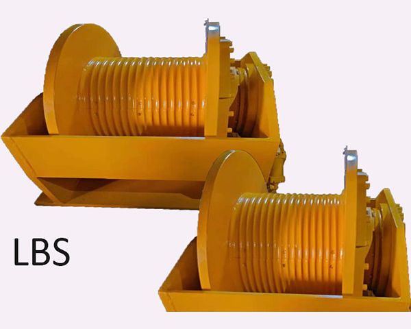 140KN Shipyard Cable Pulling Winch, Winch Hydraulic System for Lifting