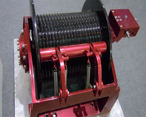 Custom Colored Hydraulic Power Crane Winch 1t with Lifting Speed 20-70mMin