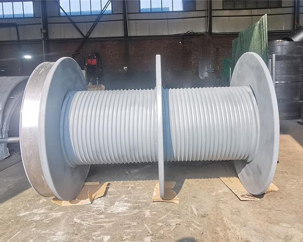 LBS Rope Grooved Double Winch Drum 100mm-2500mm Length